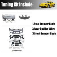 Porsche 718 981 Upgrade GT4 PP Injection Molding Body Kit