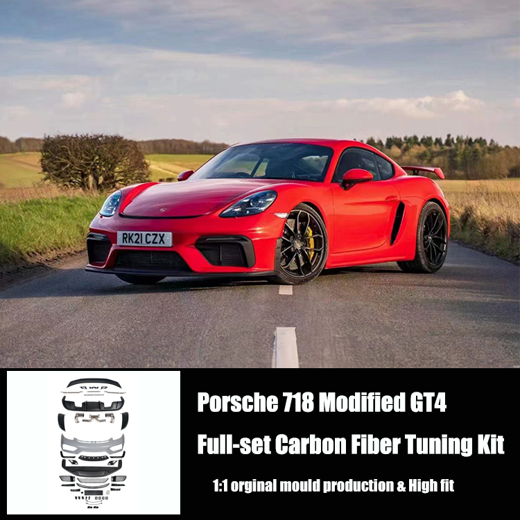 Porsche 718 982 Upgrade GT4 PP Injection Molding Body Kit