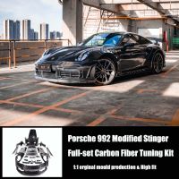 Porsche 911 992 Upgrade TOP Stinger Dry Carbon Fiber Body Kit