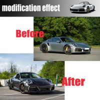 Porsche 992 Turbo S Upgrade TKT Dry Carbon Fiber Body Kit