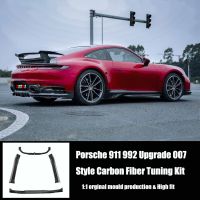 Porsche 992 upgrade 007 style dry carbon fiber body kit