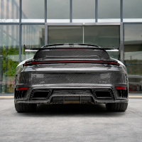 Rear Bumper Assembly Square Exhaust Tip