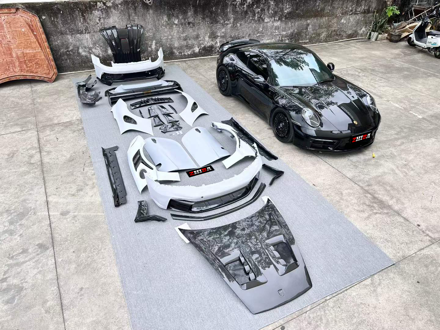 Porsche 911 GT3 RS Modification Dry Carbon Fiber Parts: The Ultimate Performance Package to Unleash Track-Bred DNA